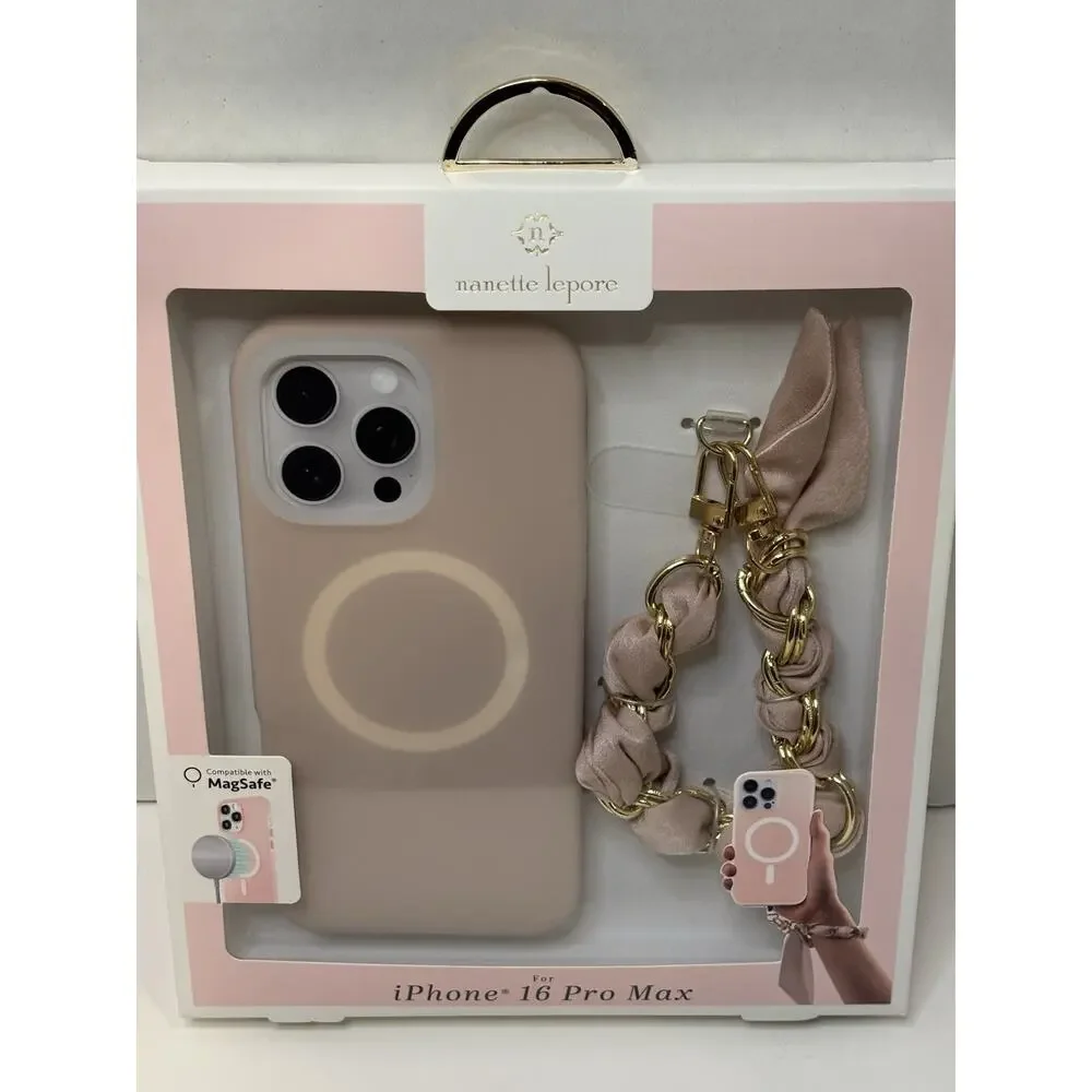 Nanette Lenore Case & Phone Wristlet Set, iPhone 16 Pro Max Compatible, MagSafe